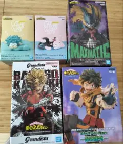 ヒロアカ　フィギュア5個セット