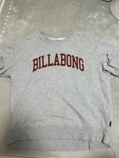 BILLABONG グレー クルーネック スウェット