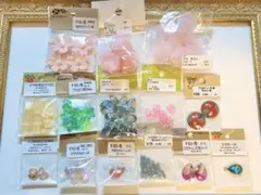 ★新品★ パーツクラブ等　アクリル・ガラスパーツ　14点まとめ売り