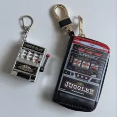 【未使用】juggler ジャグラー　スロット　キーケース　キーホルダー