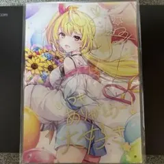 星川サラ 誕生日グッズ 2023 アクリルパネル キャンバスパネル 缶