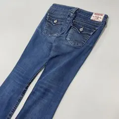 00s USA製 True Religion フレアデニム W30 平成 ギャル