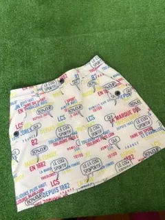 超美品LE COQ SPORTIF カラフルスカートL