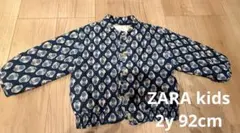 ZARA kids 花柄キルティングアウター