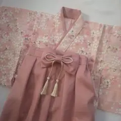 ベビー袴ハンドメイド 70~80cm お食い初め 初節句 雛祭り
