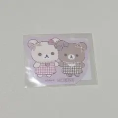 コリラックマ チャイロイコグマ　Maison de FLEUR 限定ステッカー