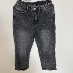SHEIN ケミカルウォッシュ デニムパンツ Lサイズ