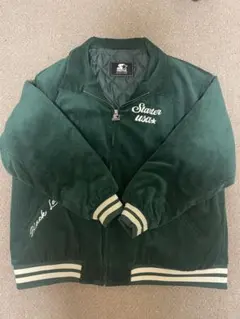 Starter コーデュロイジャケット ダークグリーン