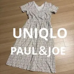 UNIQLO UT PAUL & JOE 花柄ワンピース M ポケット付き