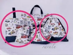 はたらくのりもの♡専用ページ　上履き入れ 着替え袋 給食袋