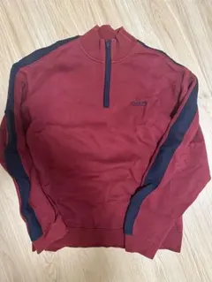 CHAPS ハーフジップ スウェット ボルドー L 90年代