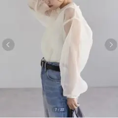 【美品】CIAOPANIC TYPY シアー 長袖ボリュームスリーブT