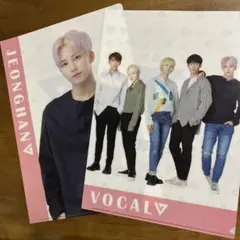 SEVENTEENくじ クリアファイル ボーカルチーム ジョンハン