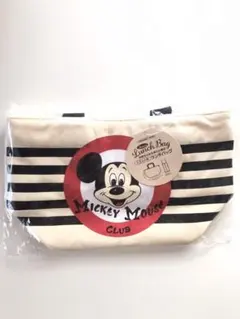 新品未使用　ディズニー　レトロ★ミッキー ランチバッグ　ミニトート　お弁当入れ