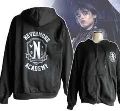 「ネヴァーモア学園　ウェンズデー　パーカー Mサイズ」jo-db
