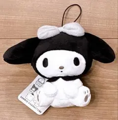 非売品★サンリオ　モノトーンおすわりマスコット　マイメロディのサムネイル