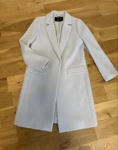 【美品】ジャスグリッティー　コート　ライトブルー