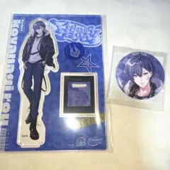 にじさんじ icouleur アイシャドウ 小柳ロウ 缶バッジ アクスタ