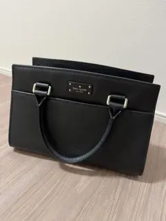 kate spade ブラックレザー 2wayショルダーバッグ