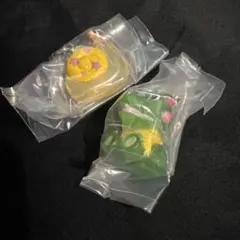 がんこちゃんめじるしアクセサリー ガチャ マスコット 2点セット