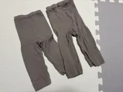 SOWAN グレー ベビーレギンス 80