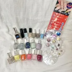 CANMAKE　NAILHOLIC　pa　ネイルチップ　ネイルパーツ　グリッター