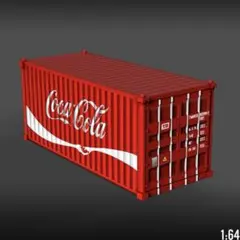 1/64 ガレージ コンテナ moreart コカコーラ ミニカー用ディスプレイ