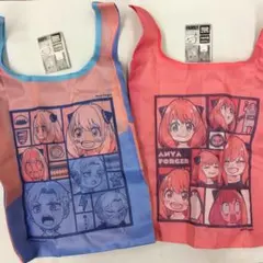 スパイファミリー エコバッグ 2種類 アーニャ＆ダミアン アーニャ単独
