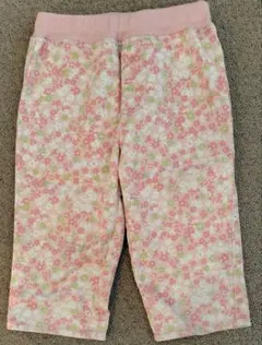 花柄ハーフパンツ 120サイズ ピンク系