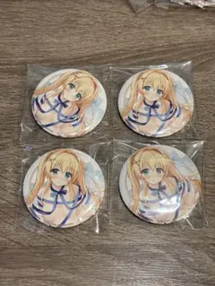 summer pockets サマポケ 75mm の空門蒼缶バッジ4個 - メルカリ