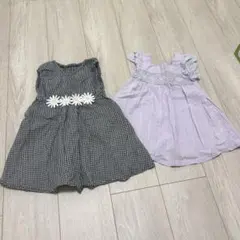 ★美品★apres les cours ワンピース 80サイズ 2枚セット
