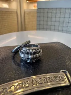 CHROME HEARTS フローラルクロスリング8号のサムネイル