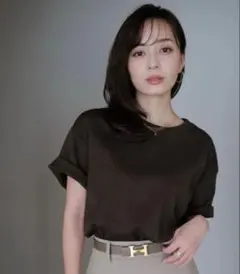 Unisex Ribbed Cotton T-shirt anuans Tシャツのサムネイル