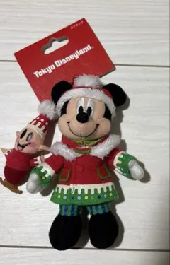 ミッキー クリスマス ぬいぐるみ