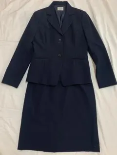 Aylesbury ネイビー スカートスーツ セットアップ9号