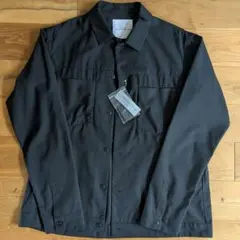【新品タグ付き】UNITED ARROWS 黒 シャツジャケットL