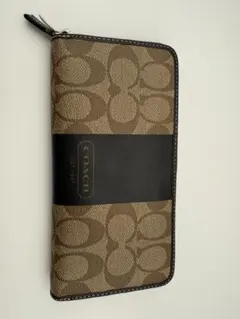 COACH モノグラム柄 長財布