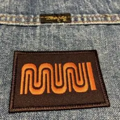 レア　MUNI サンフランシスコ　制服 デニムベスト USA製