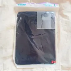 ユニクロ エアリズム タンクトップ L ネイビー 未使用未開封
