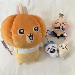うさぎ ハロウィン カボチャBIGぬいぐるみ ちいかわ 仮装