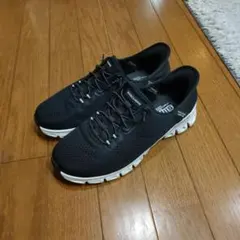 ⭐未使用級⭐スケッチャーズ 手を使わず履ける スリップインズ 黒 24.5cm