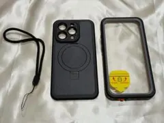 新品 iPhone 15 Pro 防水ケース スタンド付き 009
