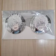 文スト モノクロ缶バッジ ニコライ・ゴーゴリ 文豪ストレイドッグス ニコライ ゴーゴリ 四月莫迦 缶バッジ