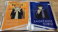 ハイキュー　はふはふ　アクリルカード　日向翔陽　影山飛雄