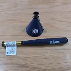 西武ライオンズグッズ　メガホン　キーホルダー　ボールペンセット