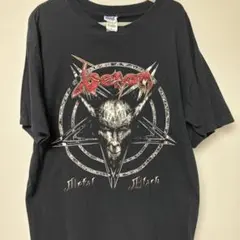 VENOM METALBLACK TシャツBLACK METAL