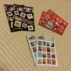 チェブラーシカ　キャラクターイラスト ポストカード　6枚セット