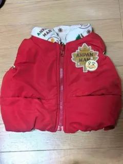 アンパンマン ベビーベスト 赤 80