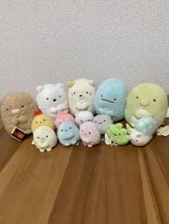 すみっこぐらし ぬいぐるみ　セット14点