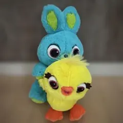 ディズニーランド トイストーリー ダッキー＆バニー ハンドパペット ぬいぐるみ